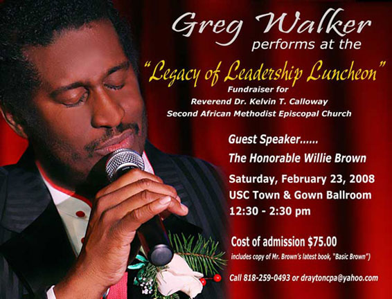 Greg performs Feb 23